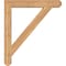 Ekena Millwork Traditional Craftsman Smooth Bracket, Western Red Cedar, 3 1/2"W x 28"D x 32"H BKT04X28X32TRA04SWR - alternate 4